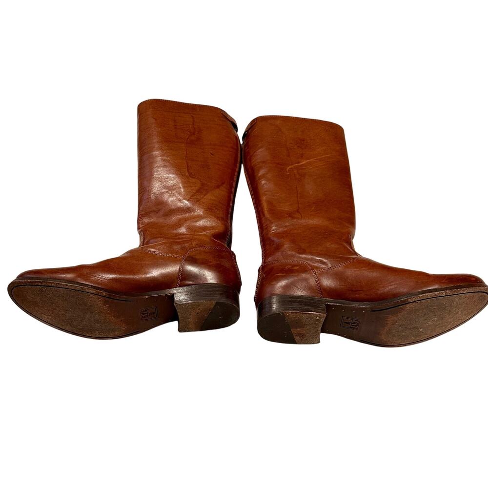 Frye Riding Boot Campus 14L, 8, Saddle - Picture 11 of 13